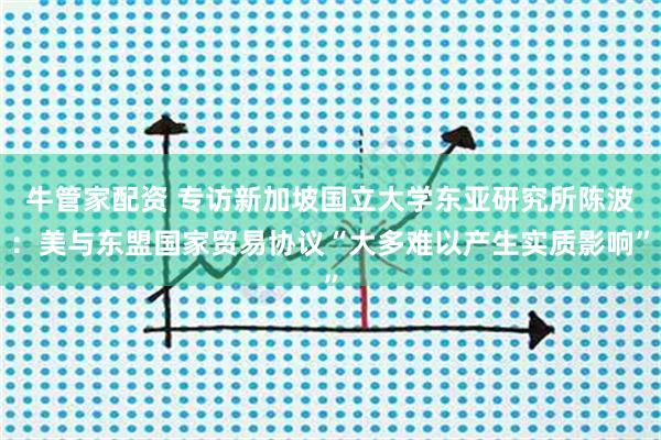 牛管家配资 专访新加坡国立大学东亚研究所陈波：美与东盟国家贸易协议“大多难以产生实质影响”